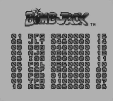 Image n° 5 - screenshots  : Bomb Jack